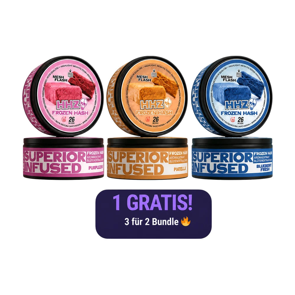 3 für 2 MeshFlash Frozen Hash Bundle
