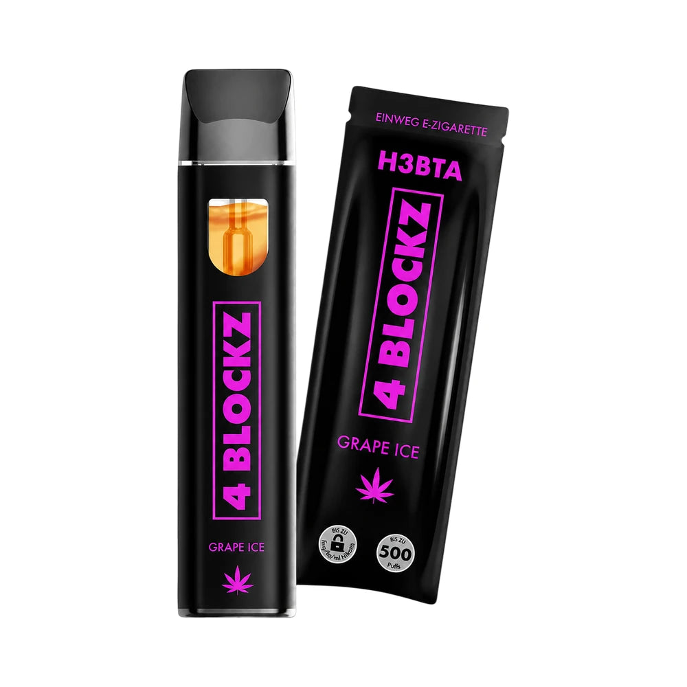 4 Blockz H3BTA Vape Pen - Grape Ice