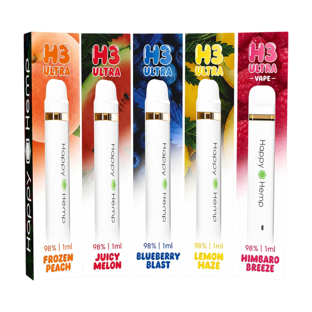 5 für 4 Happy Hemp H3 Ultra Vape Bundle