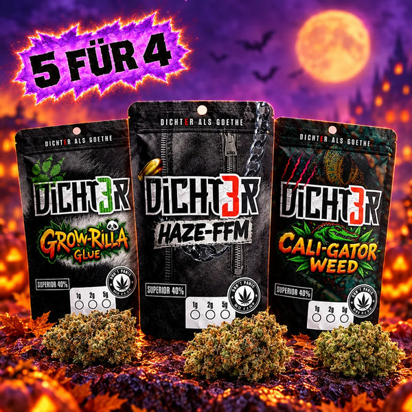 Cannabude Halloween Bundle Blueten-Mix