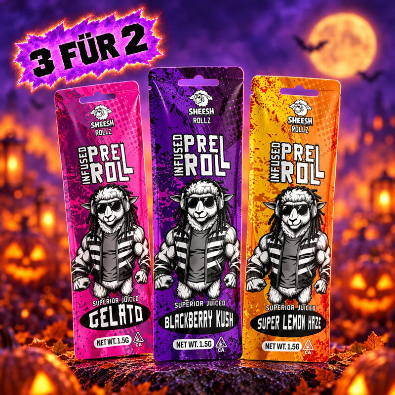 Cannabude Halloween Bundle Joint-Mix
