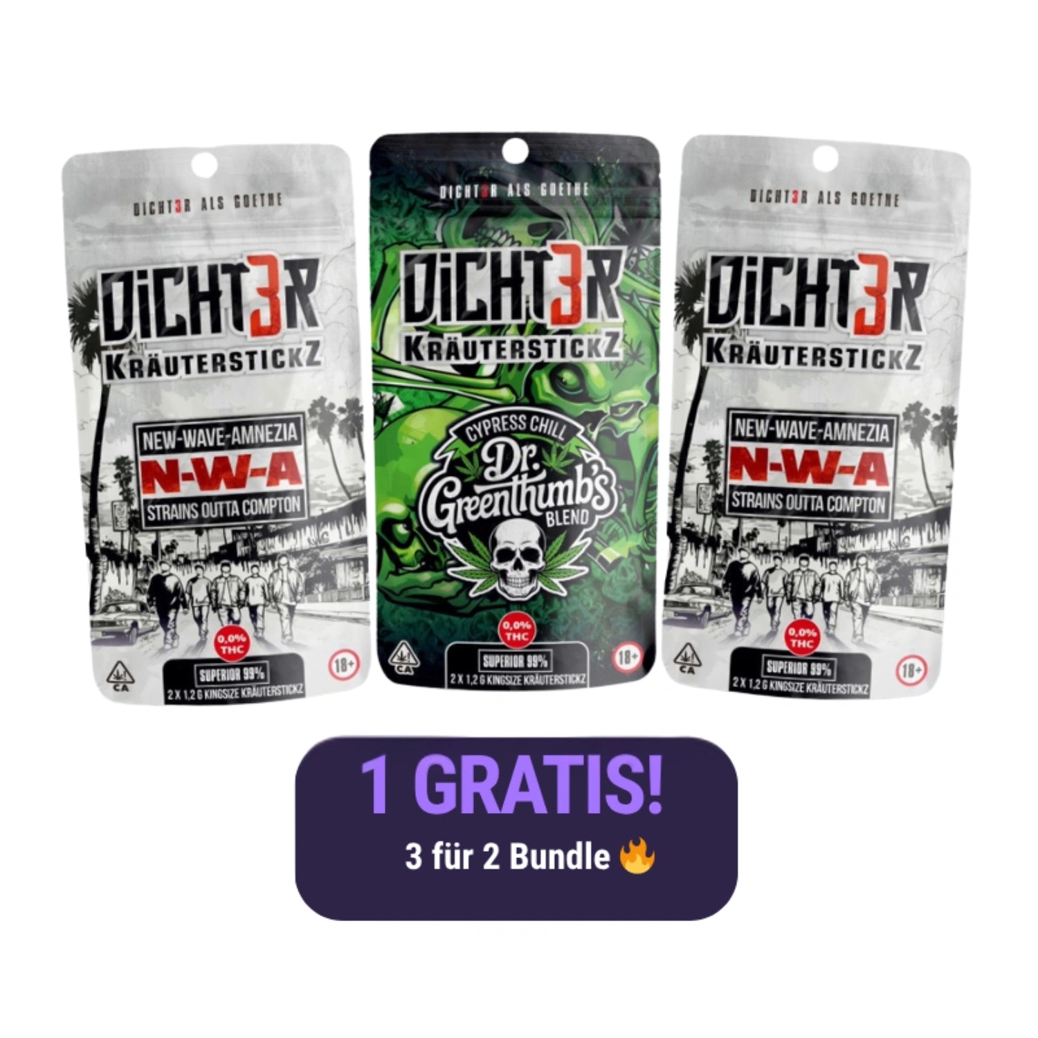 Dicht3r Joints 3für2 Bundle