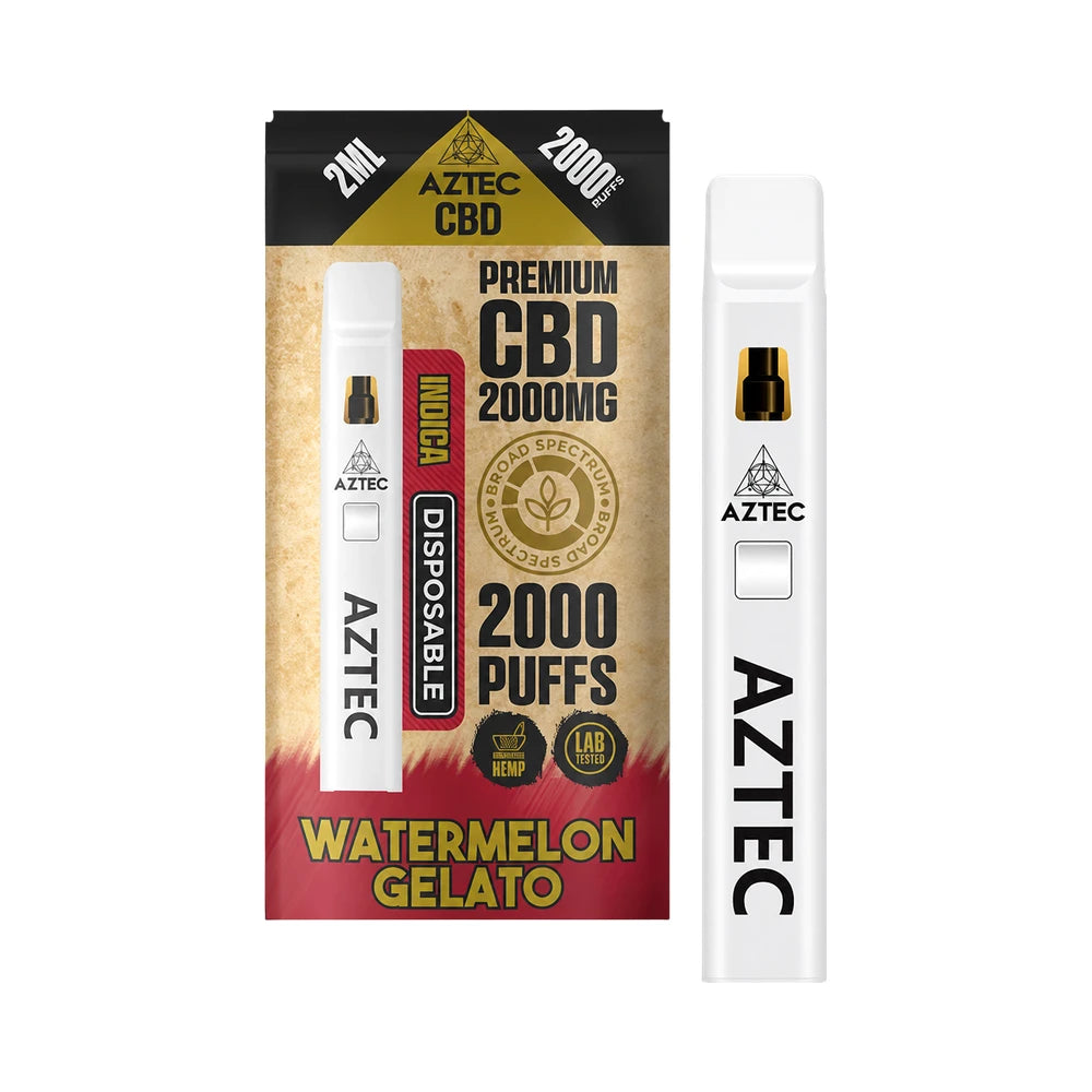 Aztec CBD – Watermelon Gelato 2ml