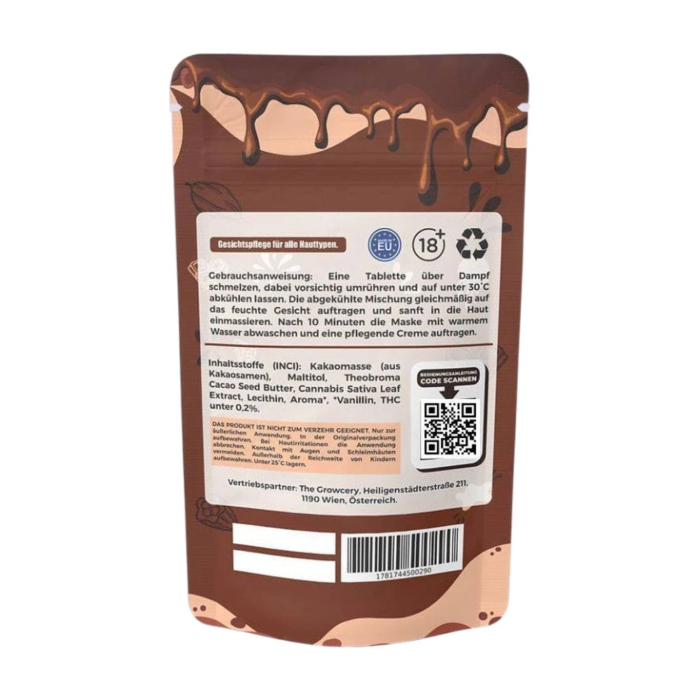 Schoko Gesichtsmaske - 3er Pack