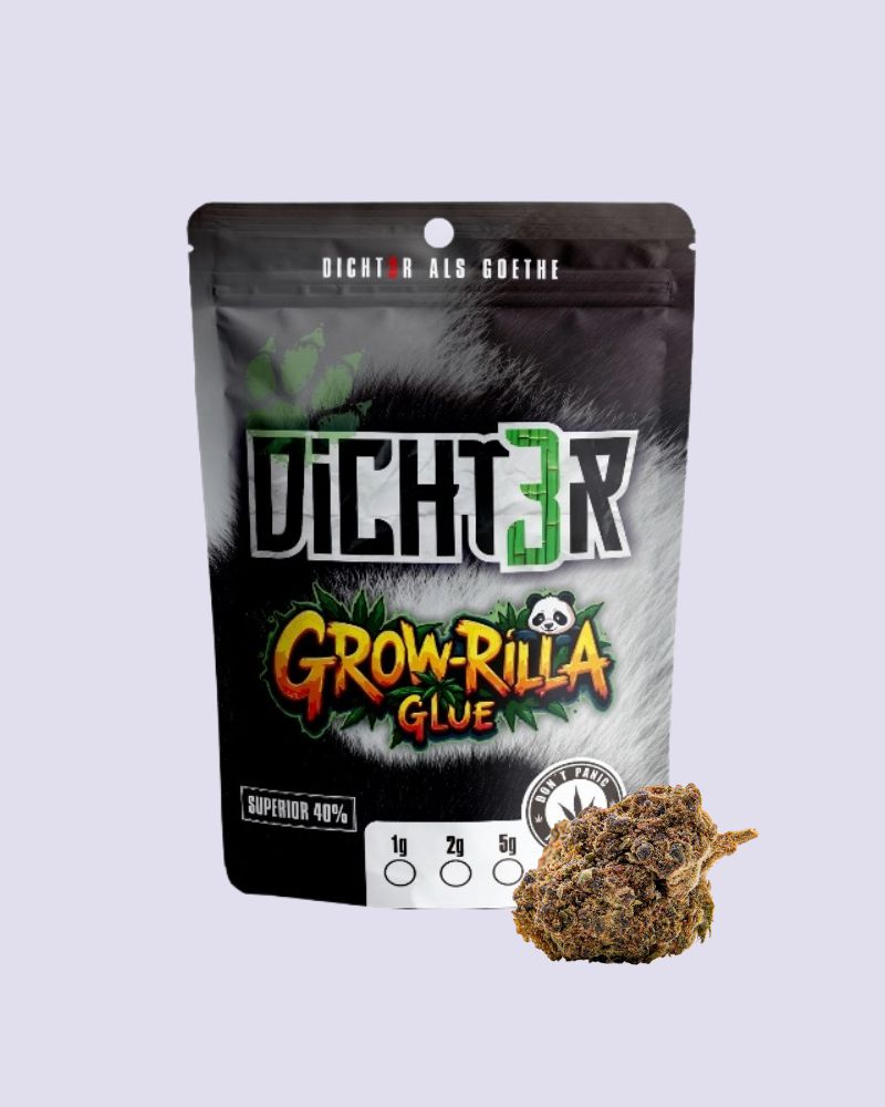 DICHT3R - 40% Superior Blüten - Grow-Rilla Glue HHC VAPES