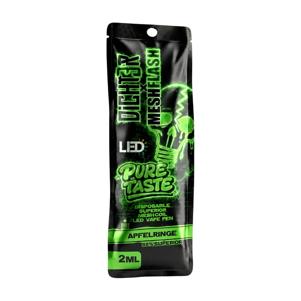 DICHT3R × MESHFLASH -Apfelringe 2ml