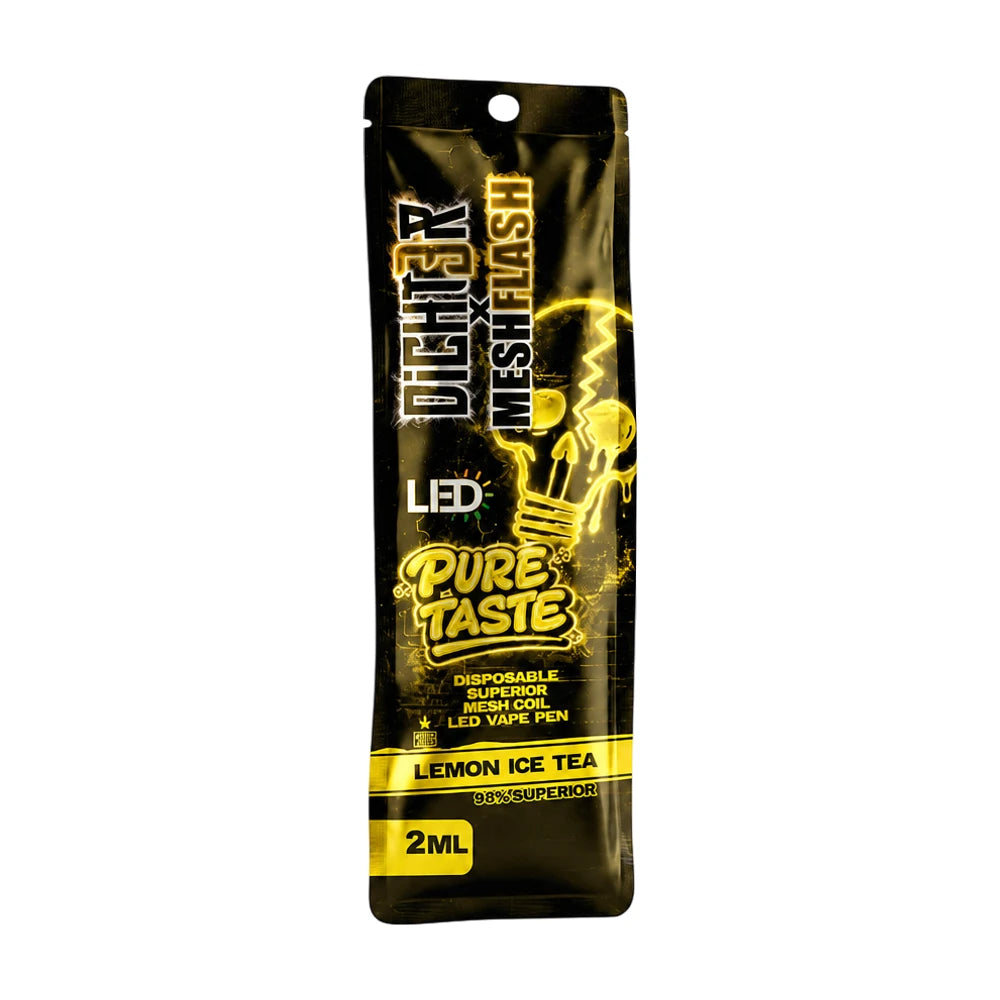 DICHT3R × MESHFLASH -Lemon Ice Tea 2ml