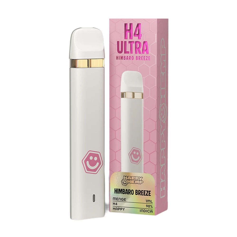Happy Hemp H4 Ultra Vape 98% - Himbaro Breeze 1ml