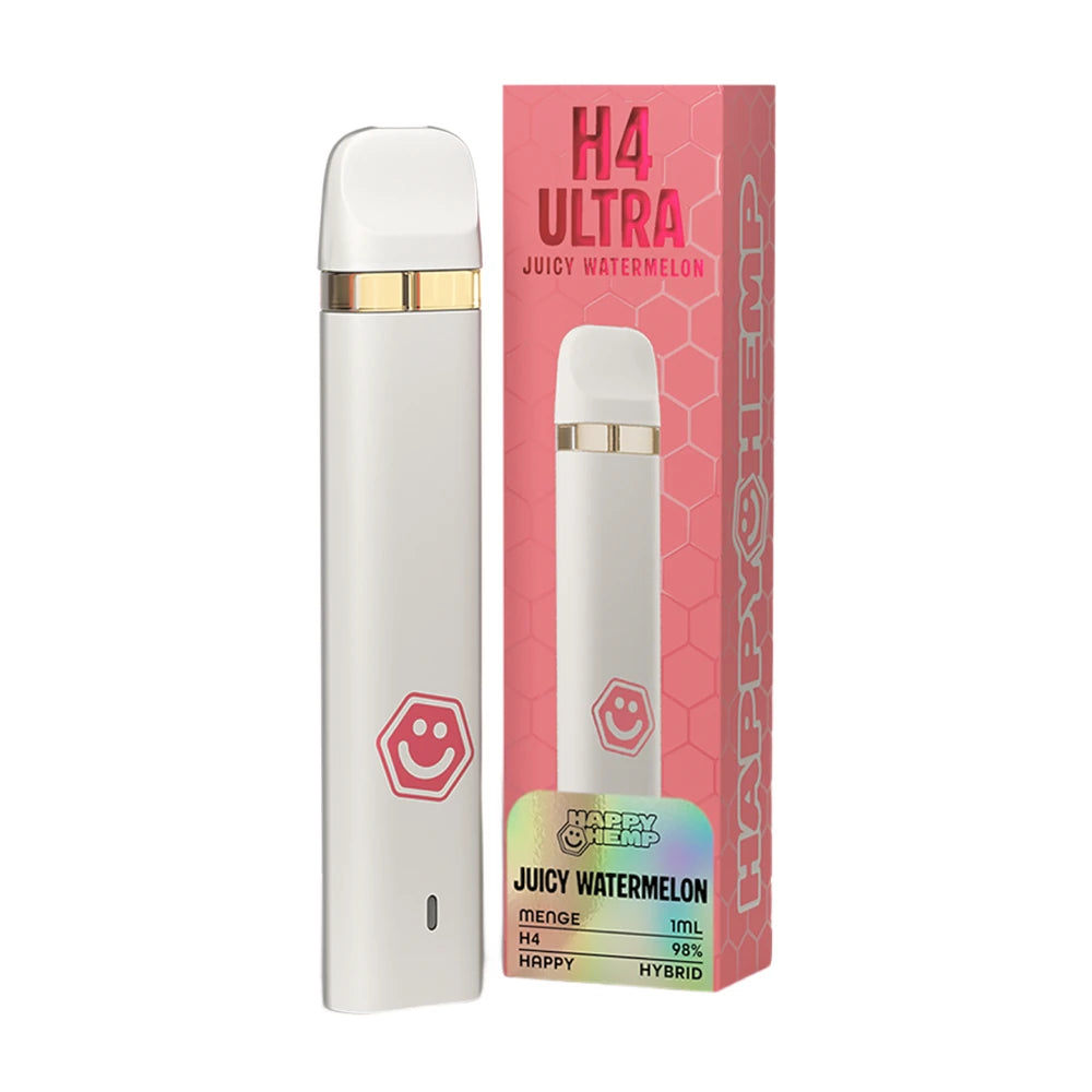 Happy Hemp H4 Ultra Vape 98% - Juicy Watermelon 1ml