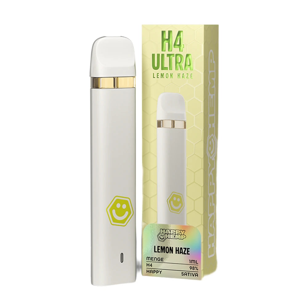 Happy Hemp H4 Ultra Vape 98% - Lemon Haze 1ml