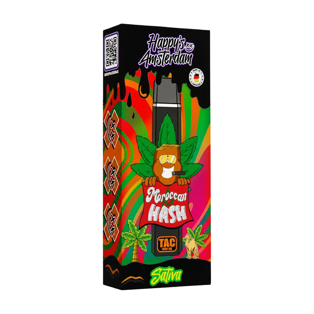 Happy‘s Amsterdam TAC Vape - Moroccan Hash