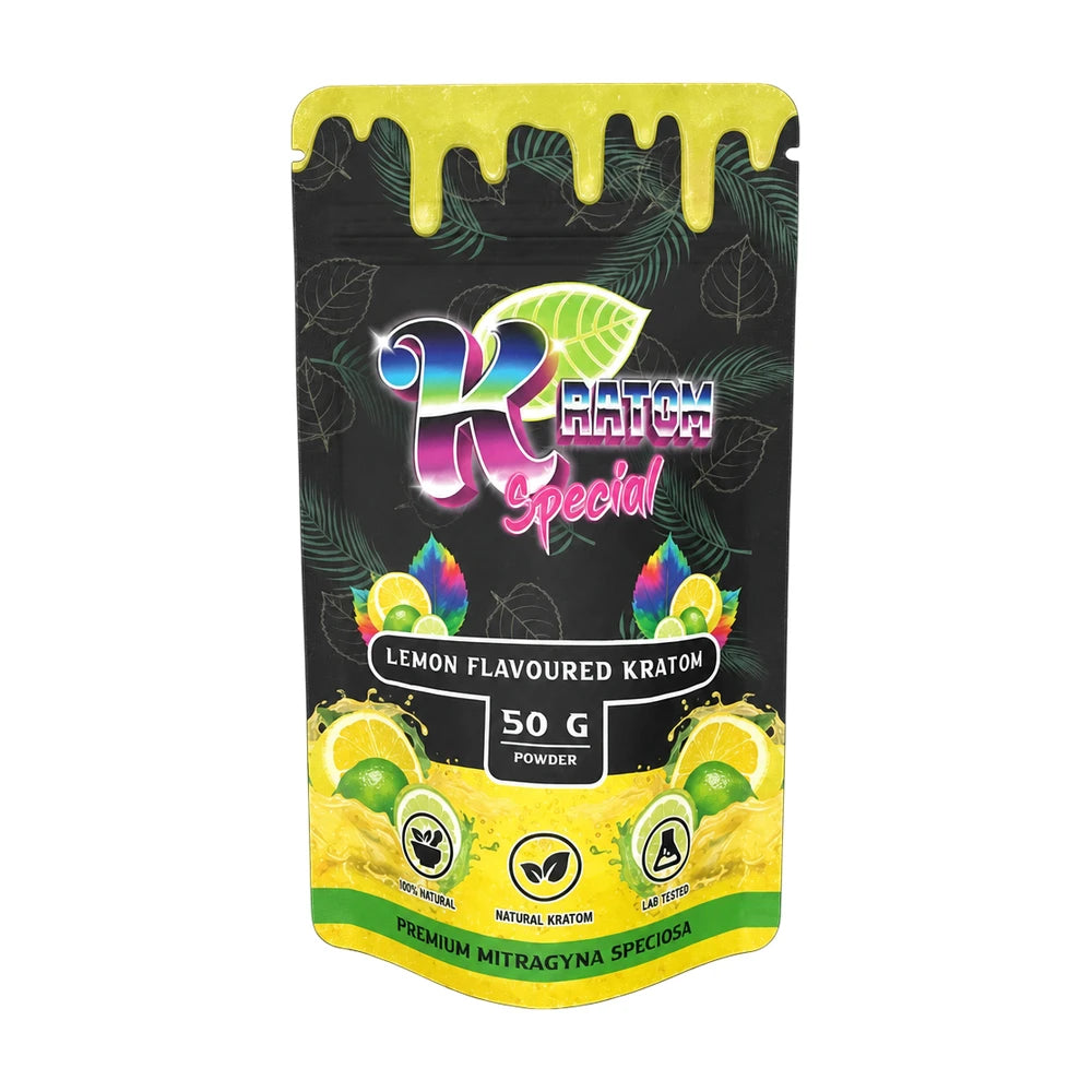 Kratompulver 50g - Lemon & Lime