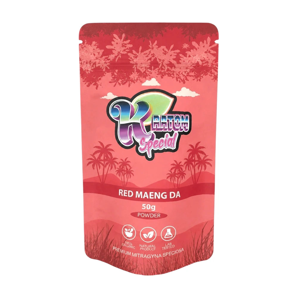Kratompulver 50g - Red Maeng Da