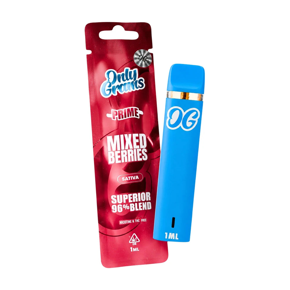 OnlyGrams Superior Vape Pen 96% - Mixed Berries
