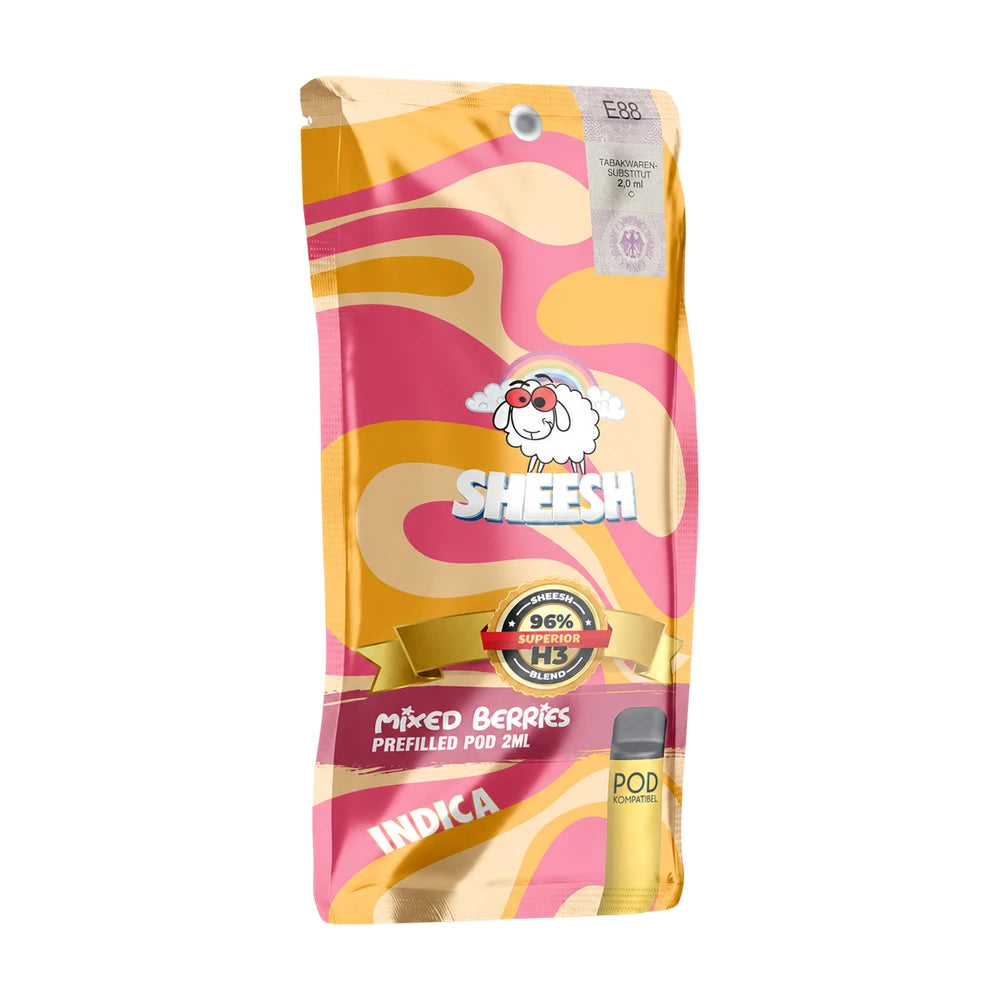 SHEESH - 96% H2 Superior Pod 2ml - Gelato Berry/Mixed Berries
