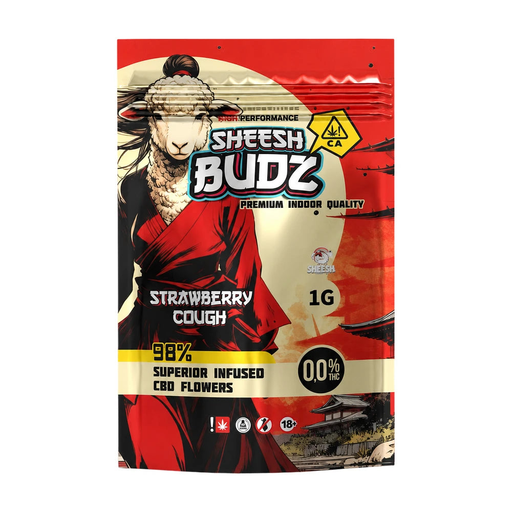 SHEESH Budz Strawberry Cough 98% Superior 1g