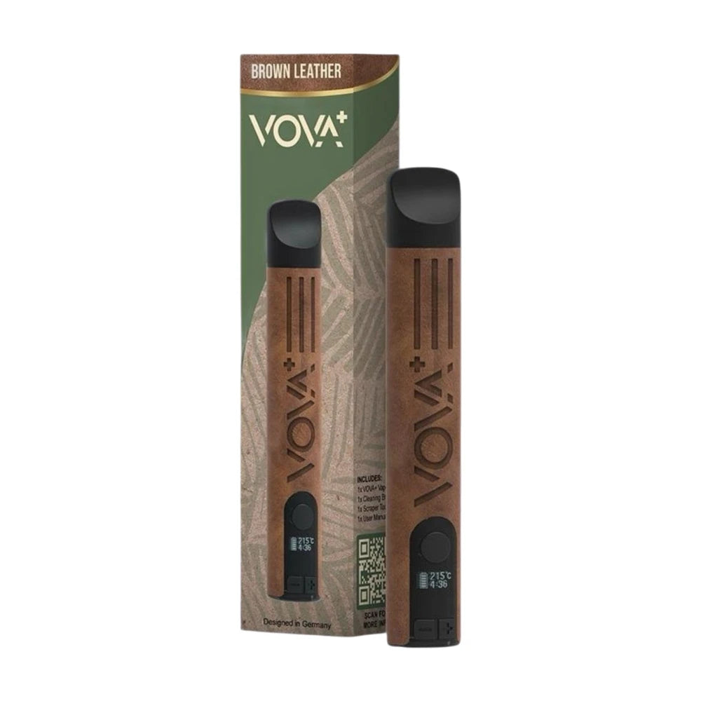 Vova Plus Vaporizer - Brown Leather