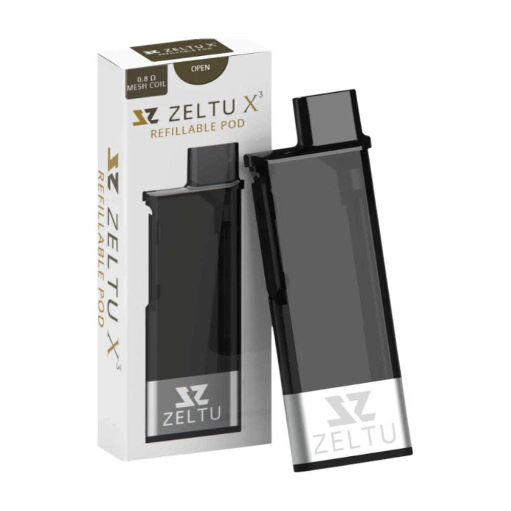 Zeltu X3 – Leer Pods 3 Stk. (0,8 Ohm)