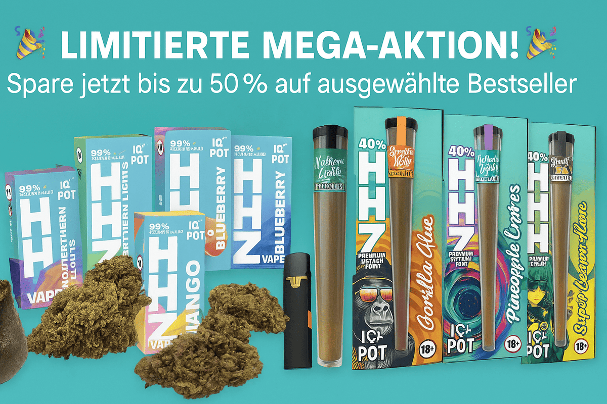 Limitierte Aktion! ⏳🔥 HHC VAPES