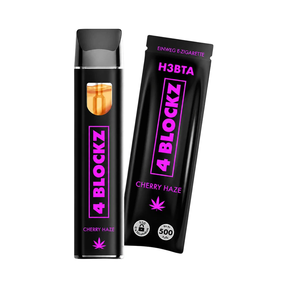 4 Blockz H3BTA Vape Pen - Cherry Haze