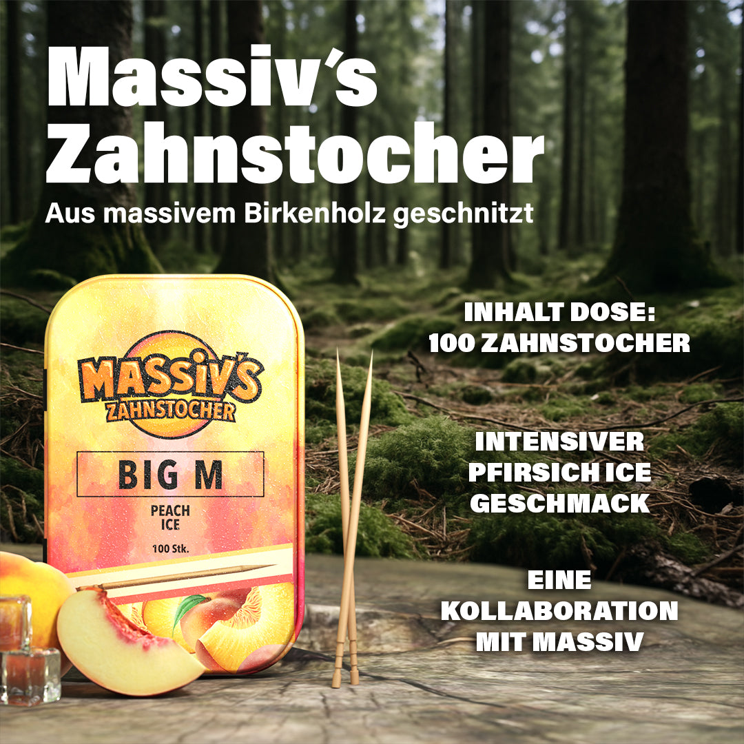 Massiv´s Zahnstocher - 100 Stk. Big M