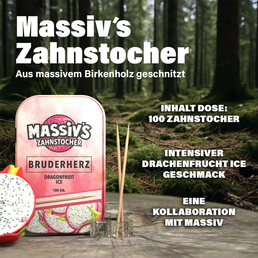Massiv´s Zahnstocher - 100 Stk. Bruderherz