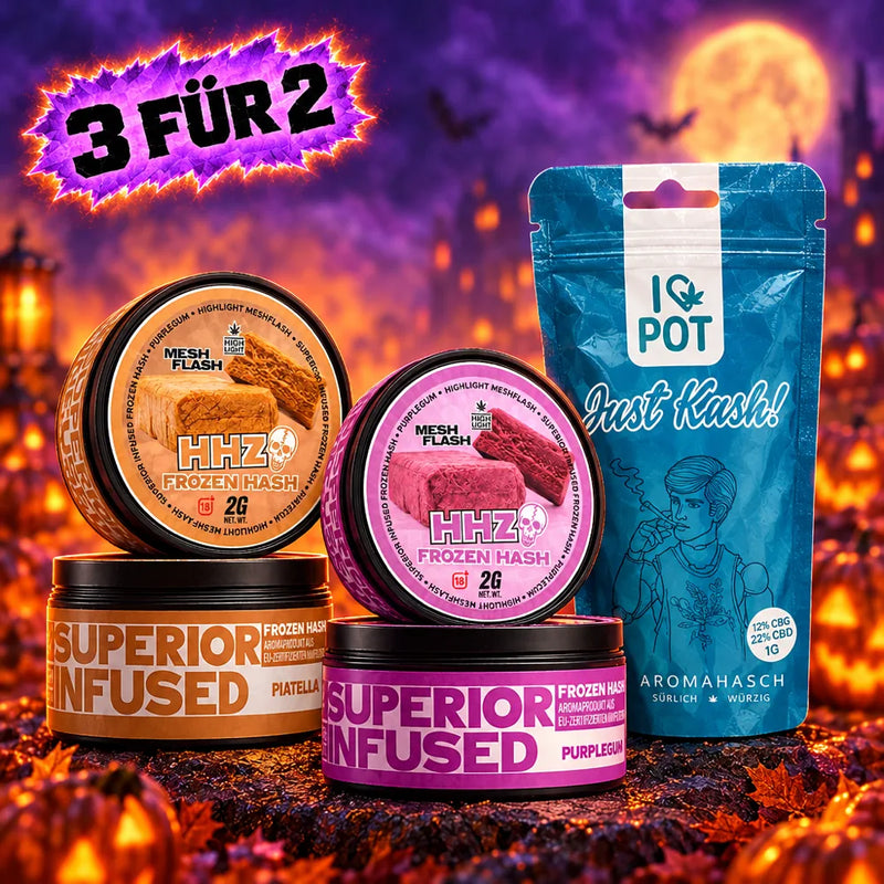 Cannabude Halloween Bundle Hash-Mix