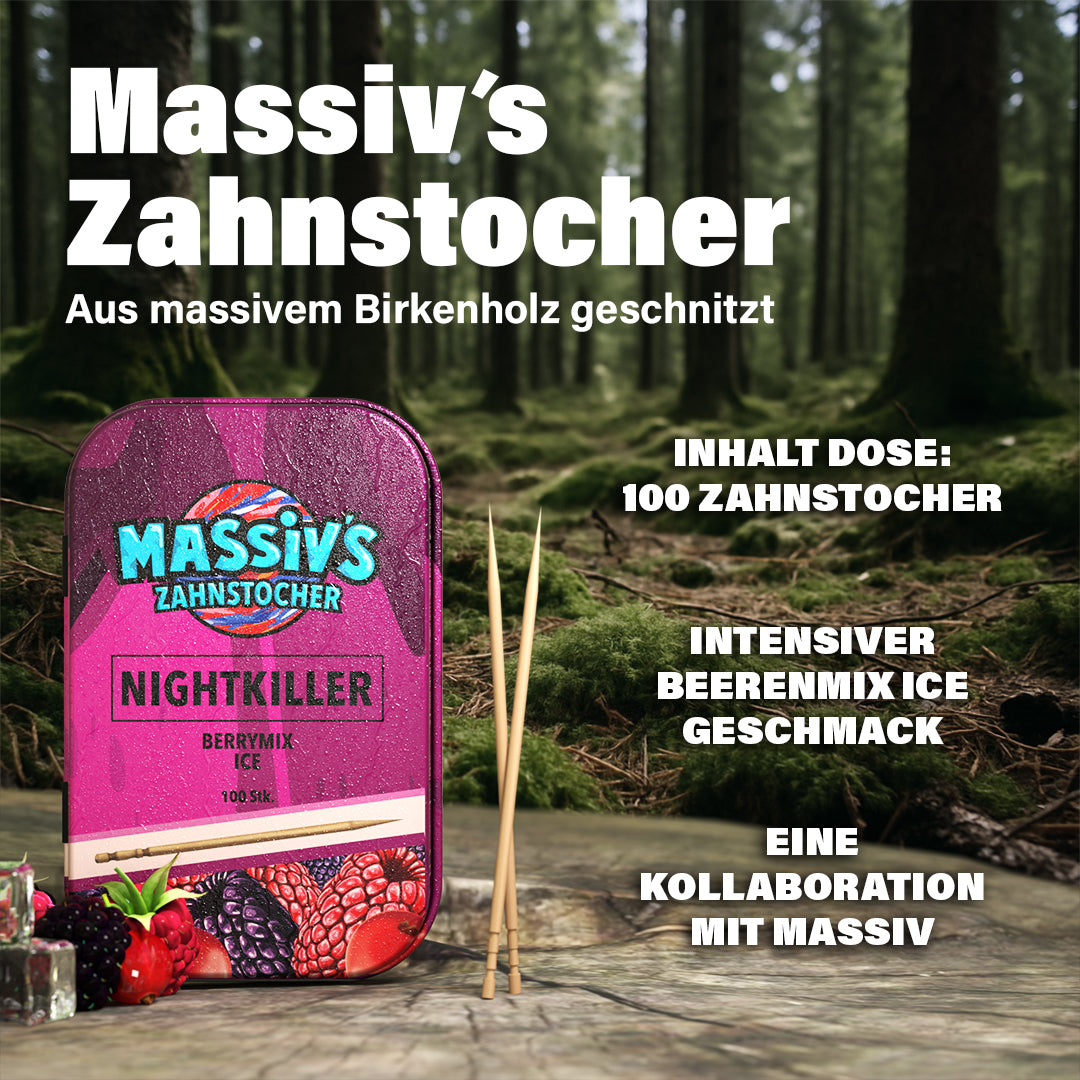 Massiv´s Zahnstocher - 100 Stk. Nightkiller