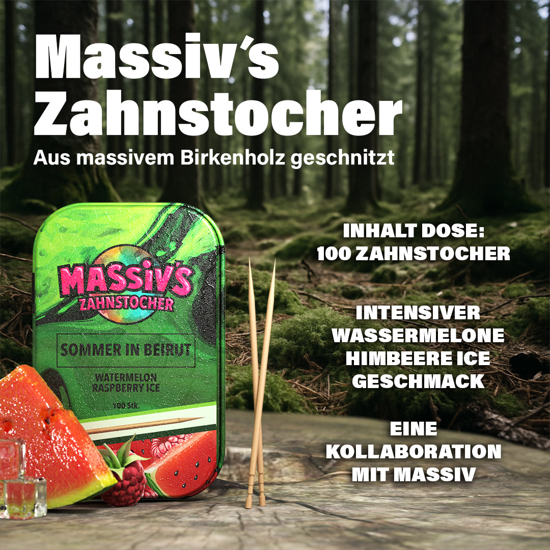 Massiv´s Zahnstocher - 100 Stk. Sommer in Beirut