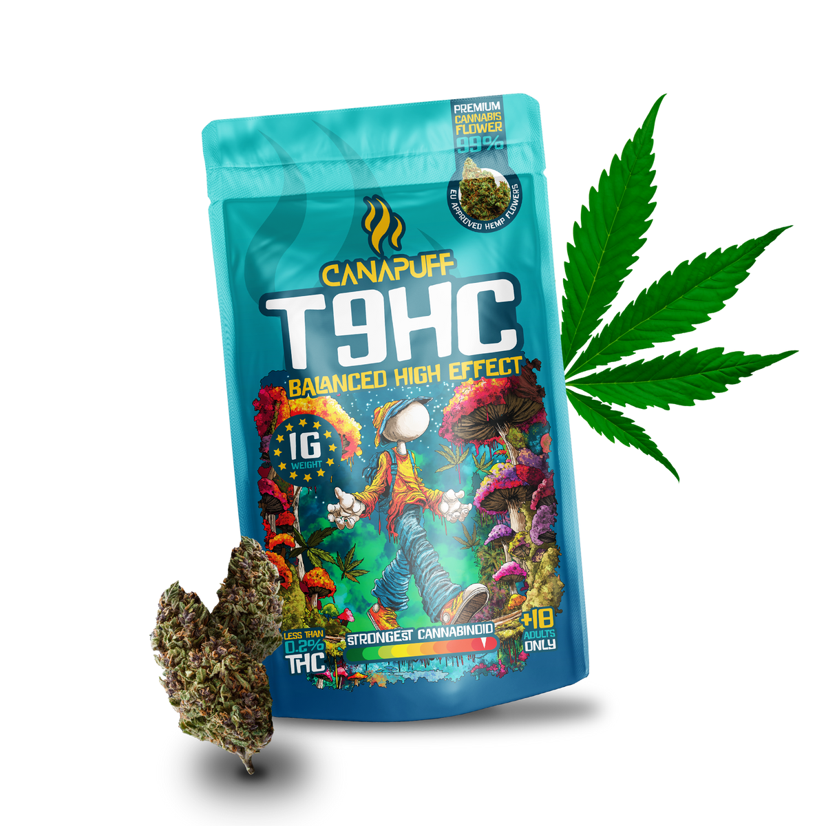 T9HC Blüten Balanced 99% 2g