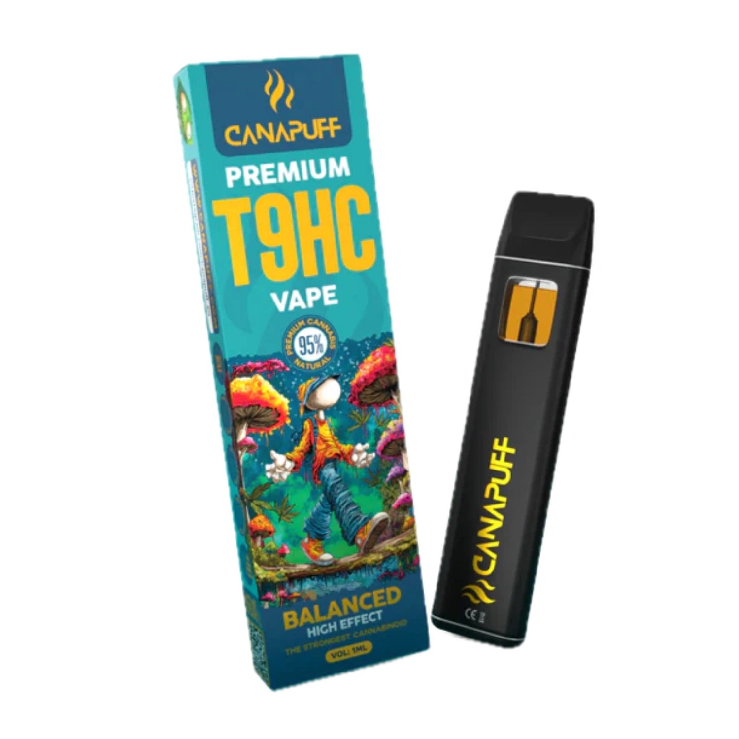 T9HC Vape Balanced 95% 1ml