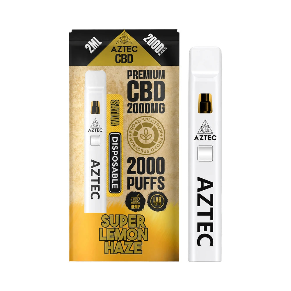 Aztec CBD – Super Lemon Haze 2ml
