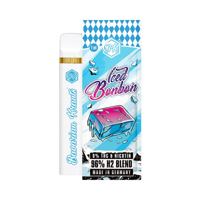 BK Vapes H2 96% - Iced Bonbon 1ml