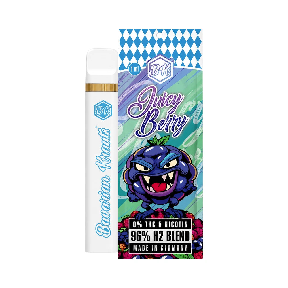 BK Vapes H2 96% - Juicy Berry 1ml