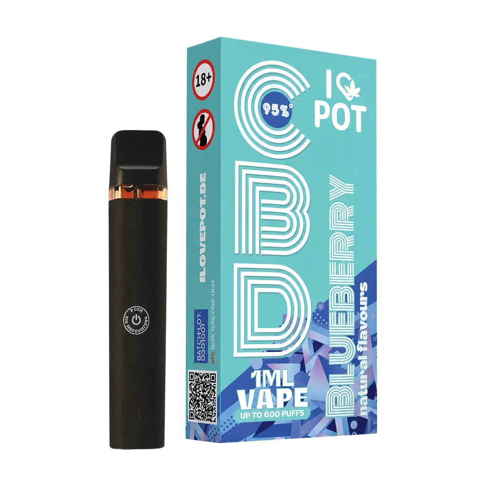 CBD Vape Pen 95% - Blueberry