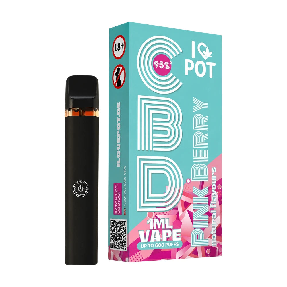 CBD Vape Pen 95% - Pink Berry