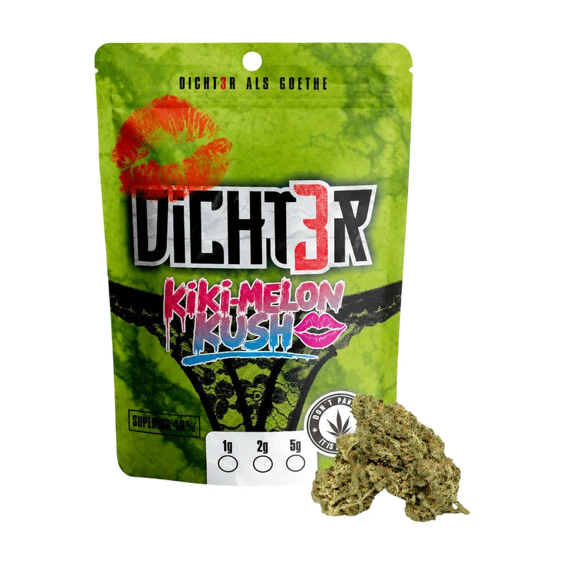 DICHT3R - 40% Superior Blüten - Kiki-Melon Kush