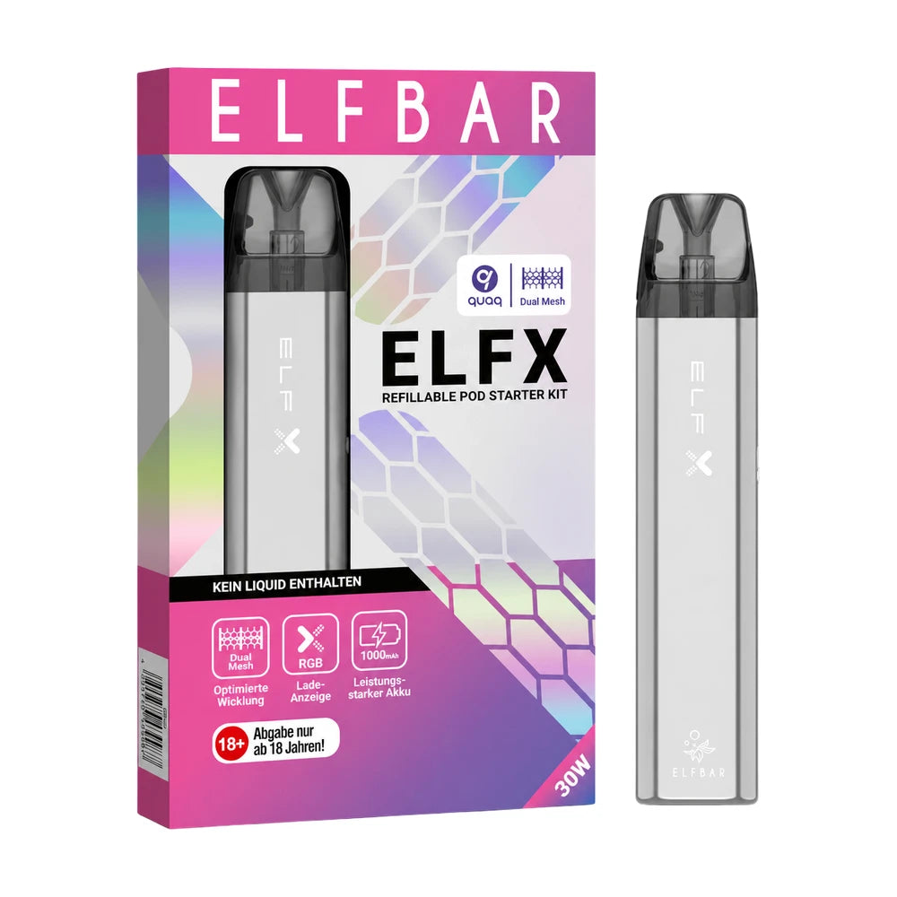 Elfbar Elfx Kit - Silver