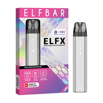 Elfbar Elfx Kit - Silver
