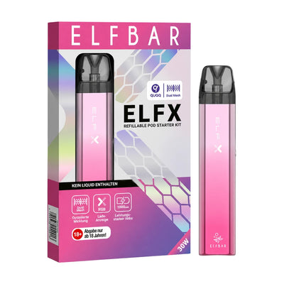 Elfbar Elfx Kit - Silver Pink