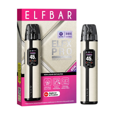 Elfbar ELFX Pro Refillable Kit white