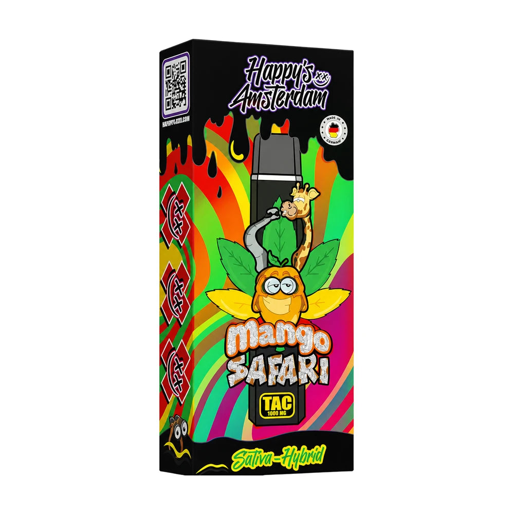 Happy‘s Amsterdam TAC Vape - Mango Safari