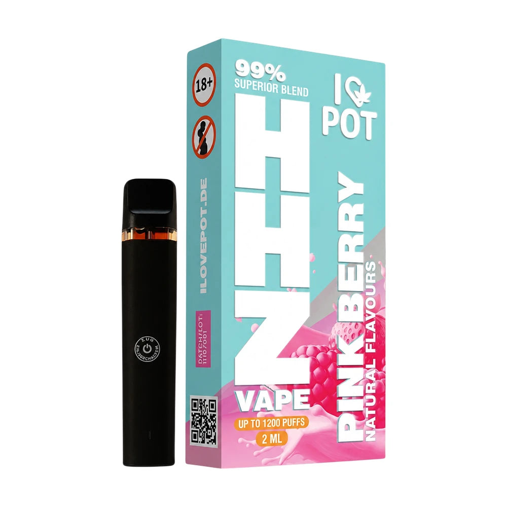 HHZ Vape Pen 95% - Pink Berry 2ml