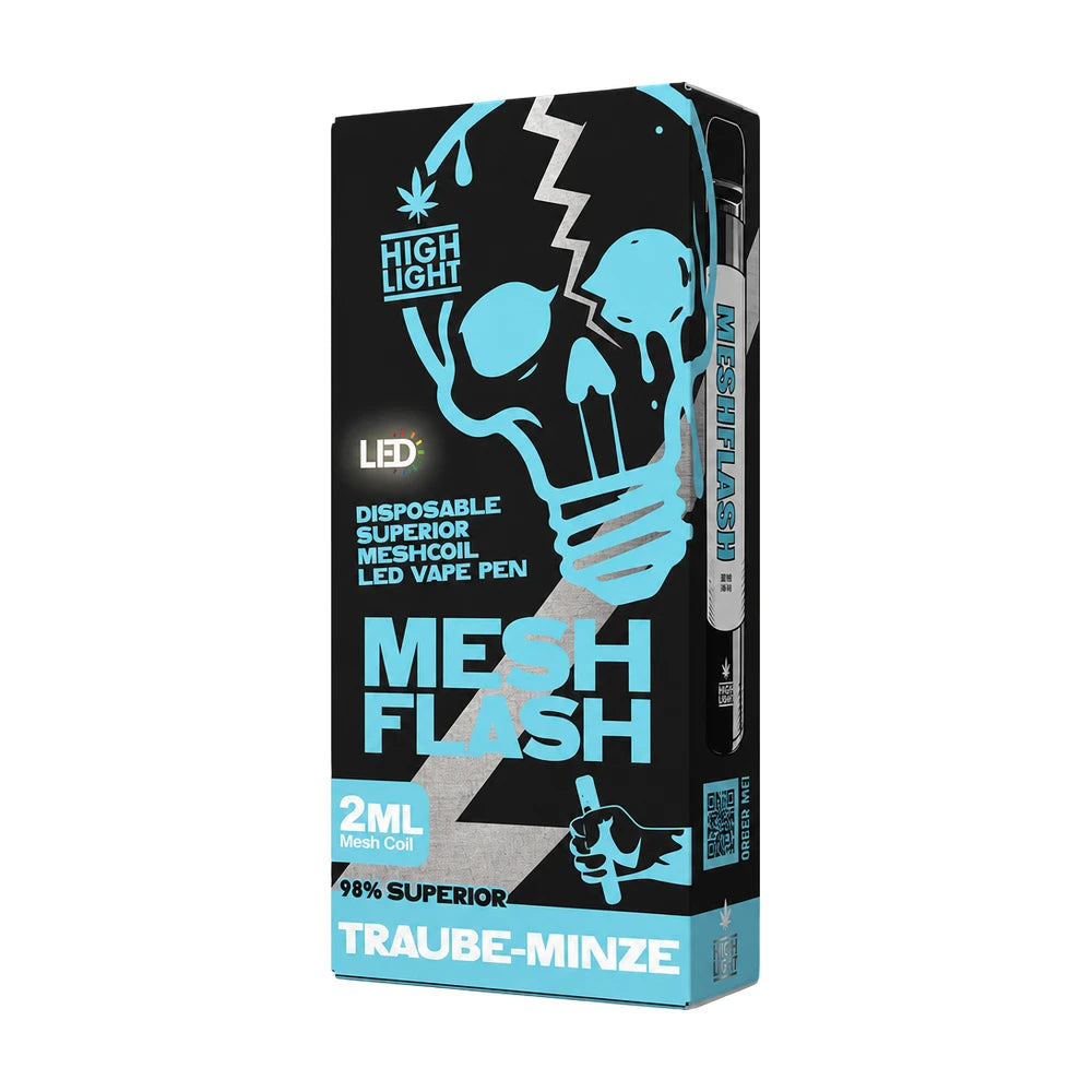 Highlight-Meshflash H2 Superior Traube-Minze 2ml