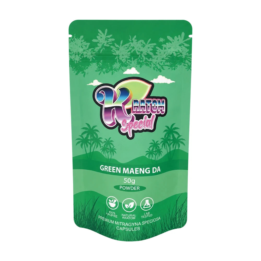 Kratompulver 50g - Green Maeng Da