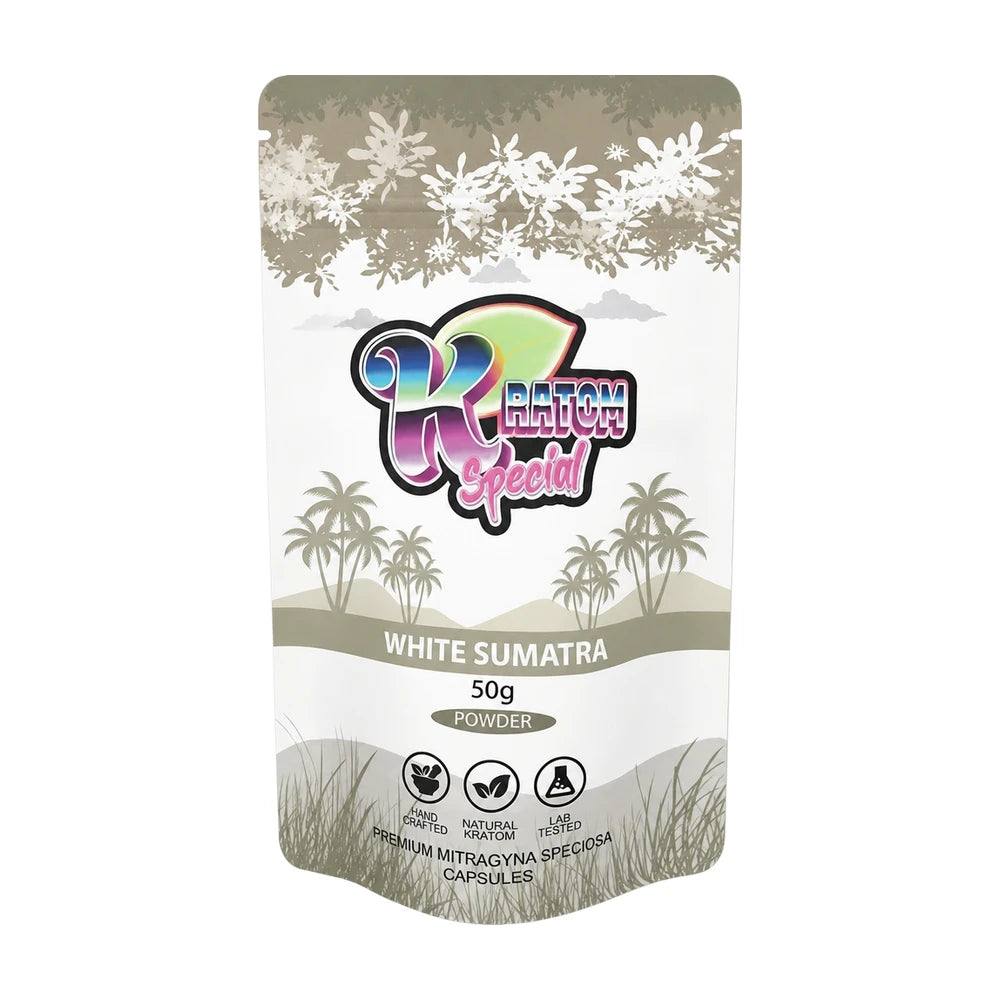 Kratompulver 50g - White Sumatra