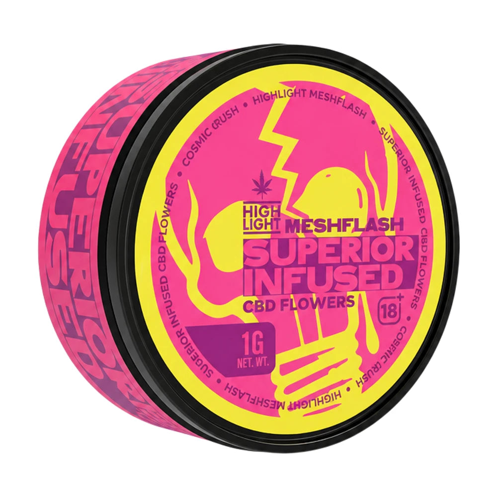Meshflash Superior-Infused Premium-Blüte - Cosmic Kush 1g