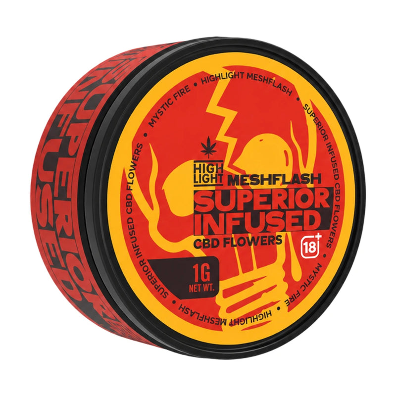 Meshflash Superior-Infused Premium-Blüte - Mystic Fire 1g