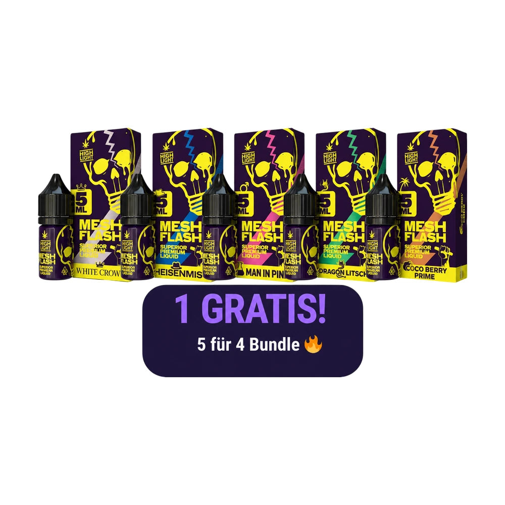 MeshFlash Superior Liquids 5für4 Bundle