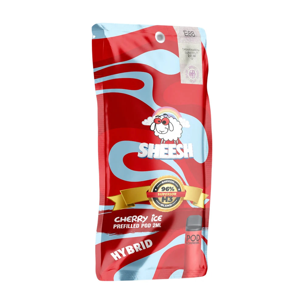 SHEESH - 96% H3 Superior Pod 2ml - Cherry Fuel/Cherry Ice